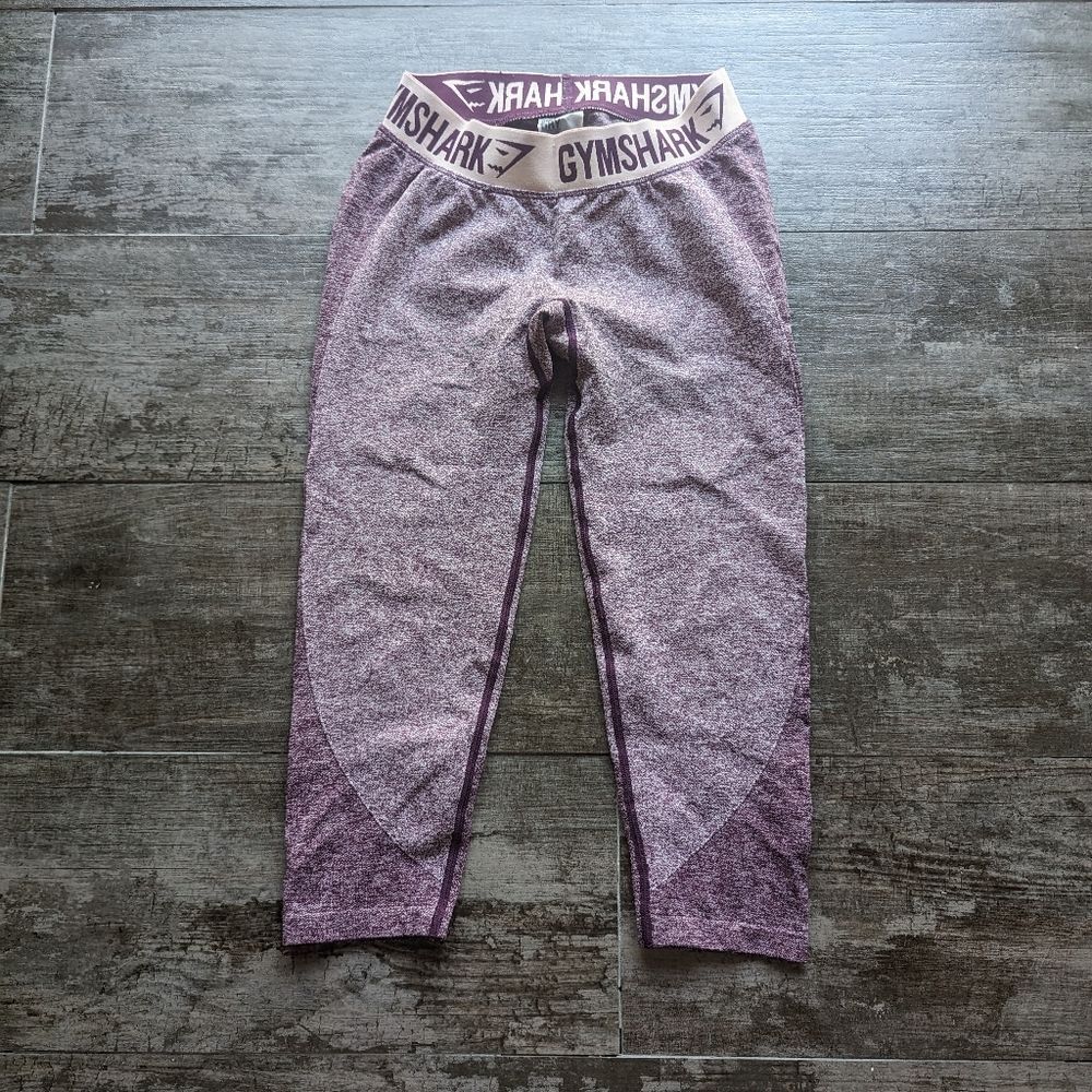 GYMSHARK Flex Marled Cropped Leggings